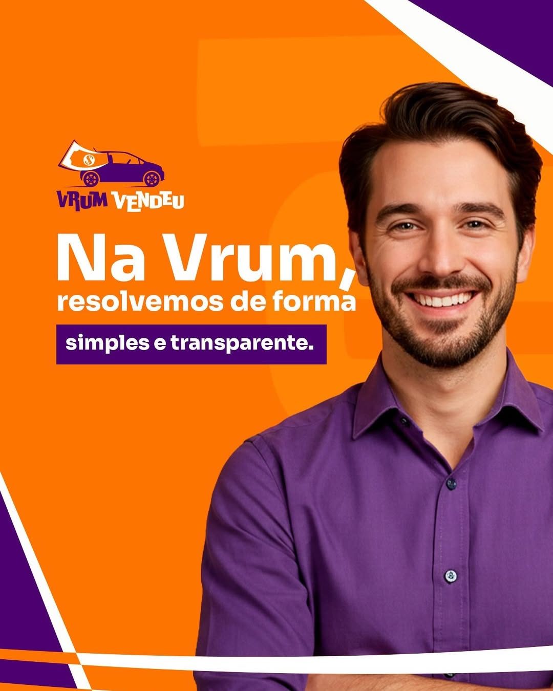 A gente sabe como é difícil vender sozinho. É por isso que criamos um processo ágil e humano par